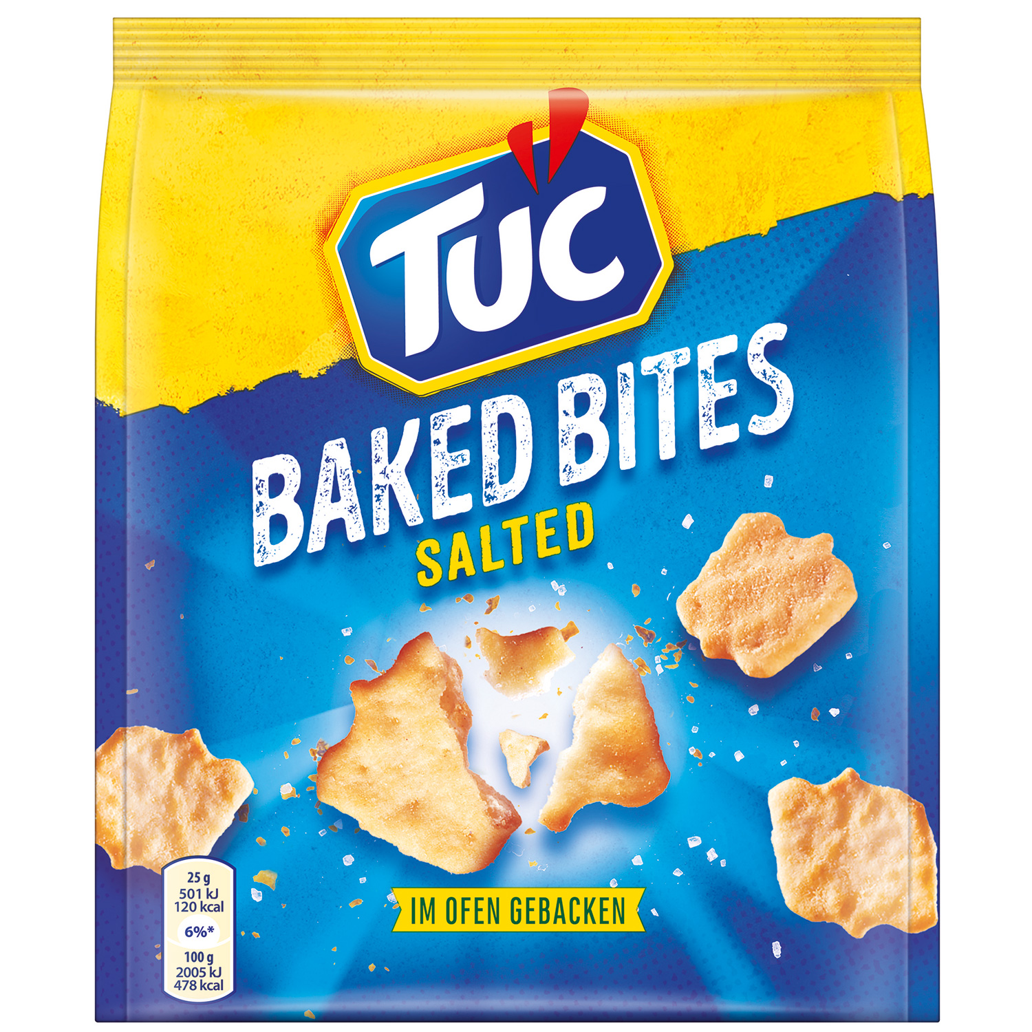 TUC Baked Bites Salted 110g