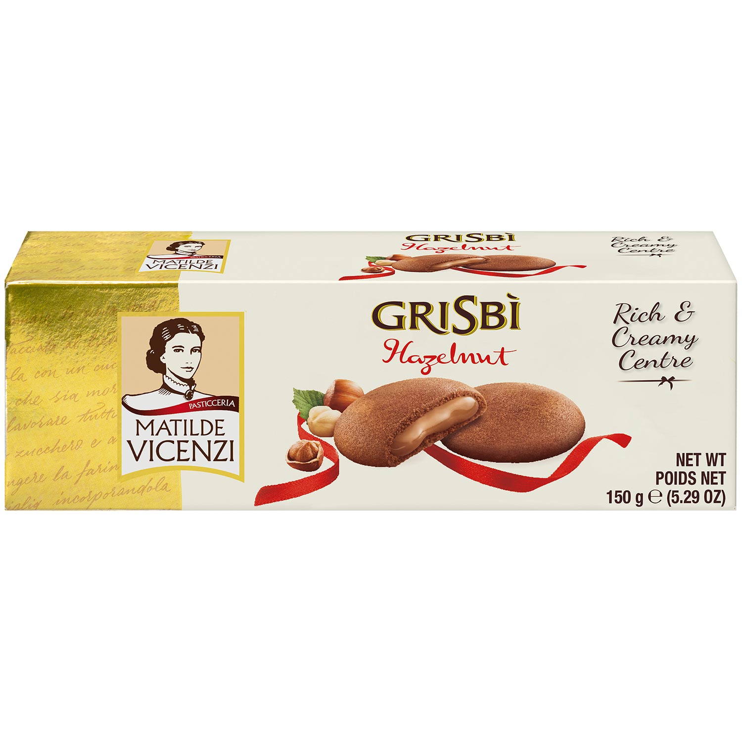 Matilde Vicenzi Grisbi Hazelnut 150g