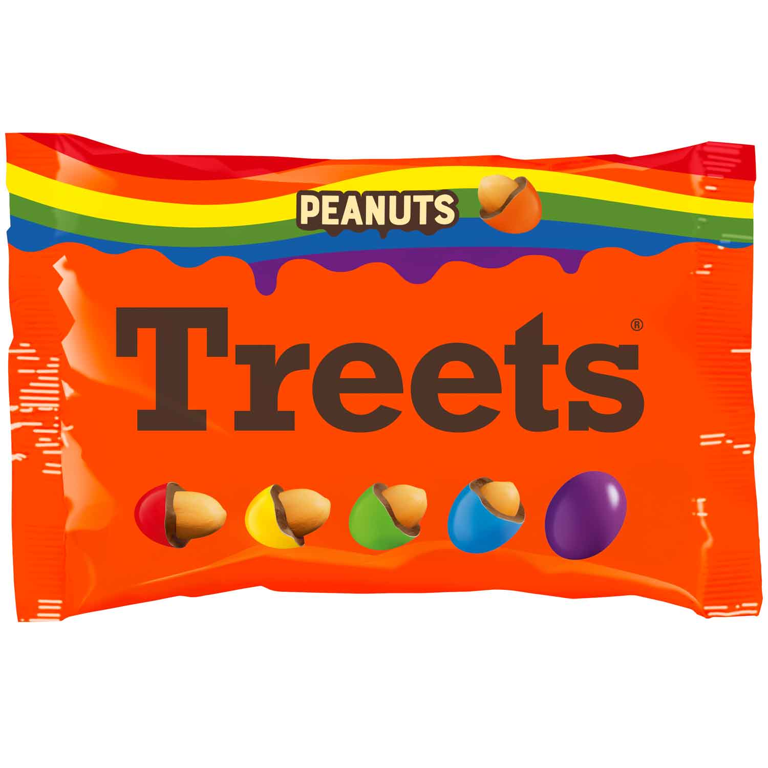 Treets - The Peanut Company Peanuts Rainbow Edition 100g