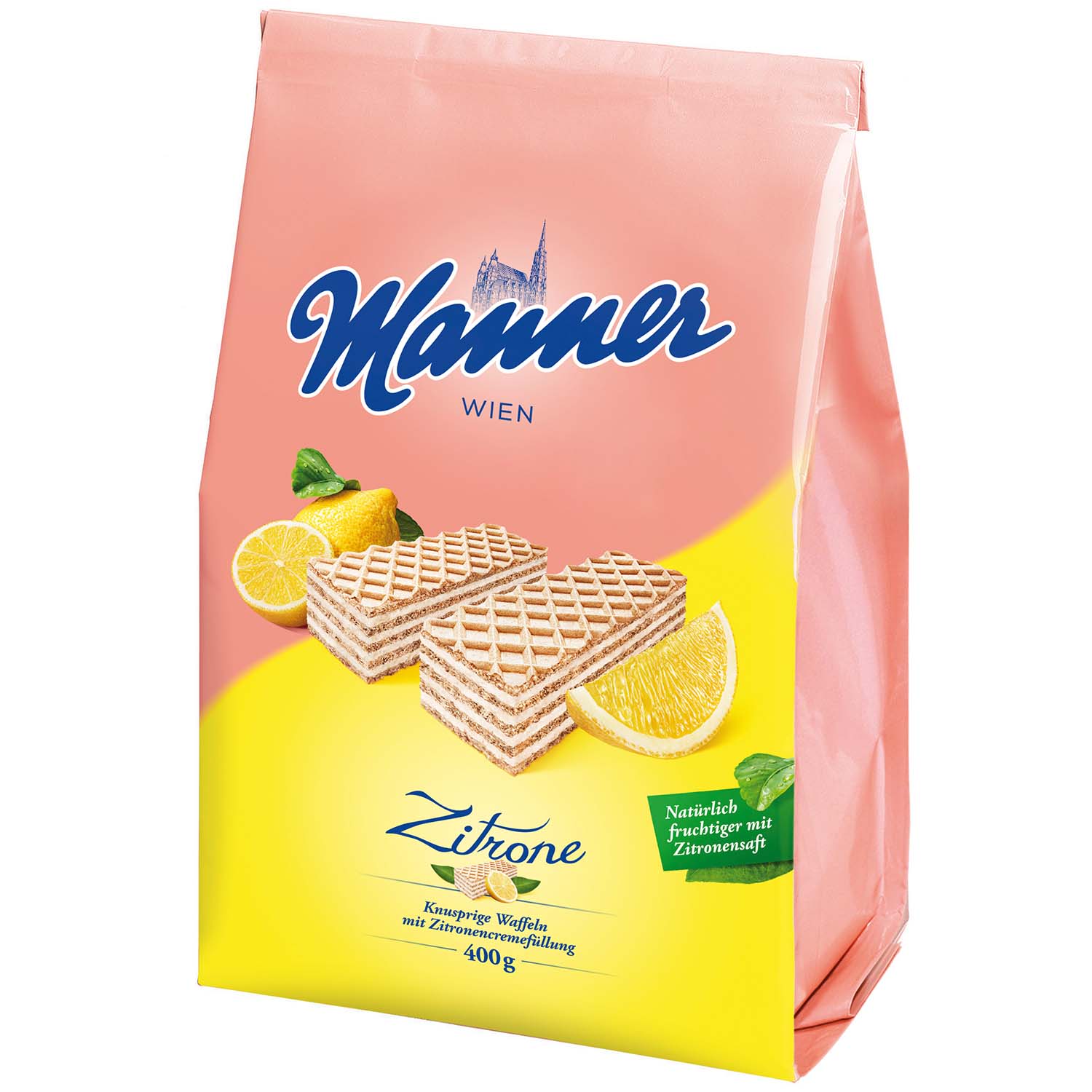 Manner Zitronen Waffeln 400g