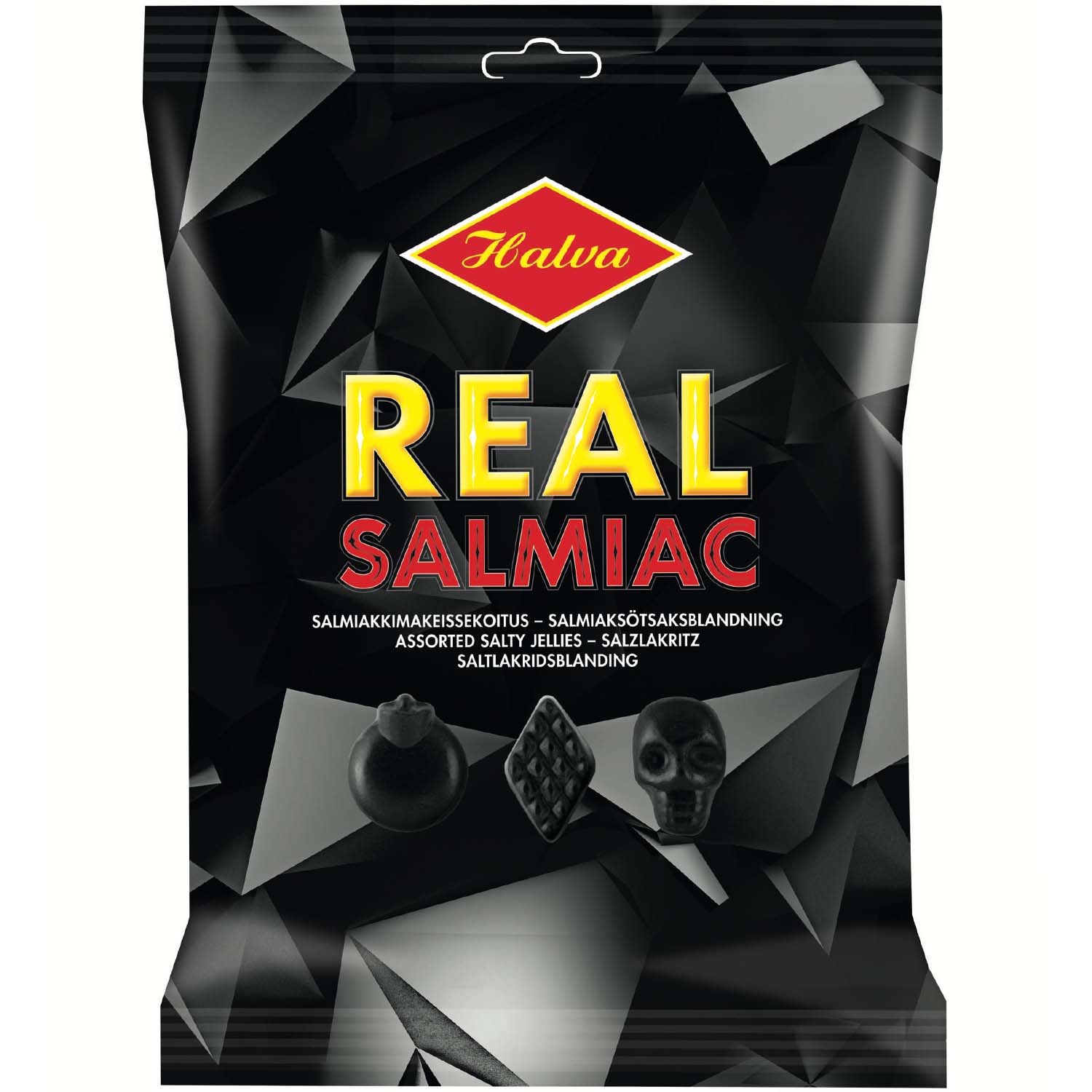 Halva Real Salmiac 350g