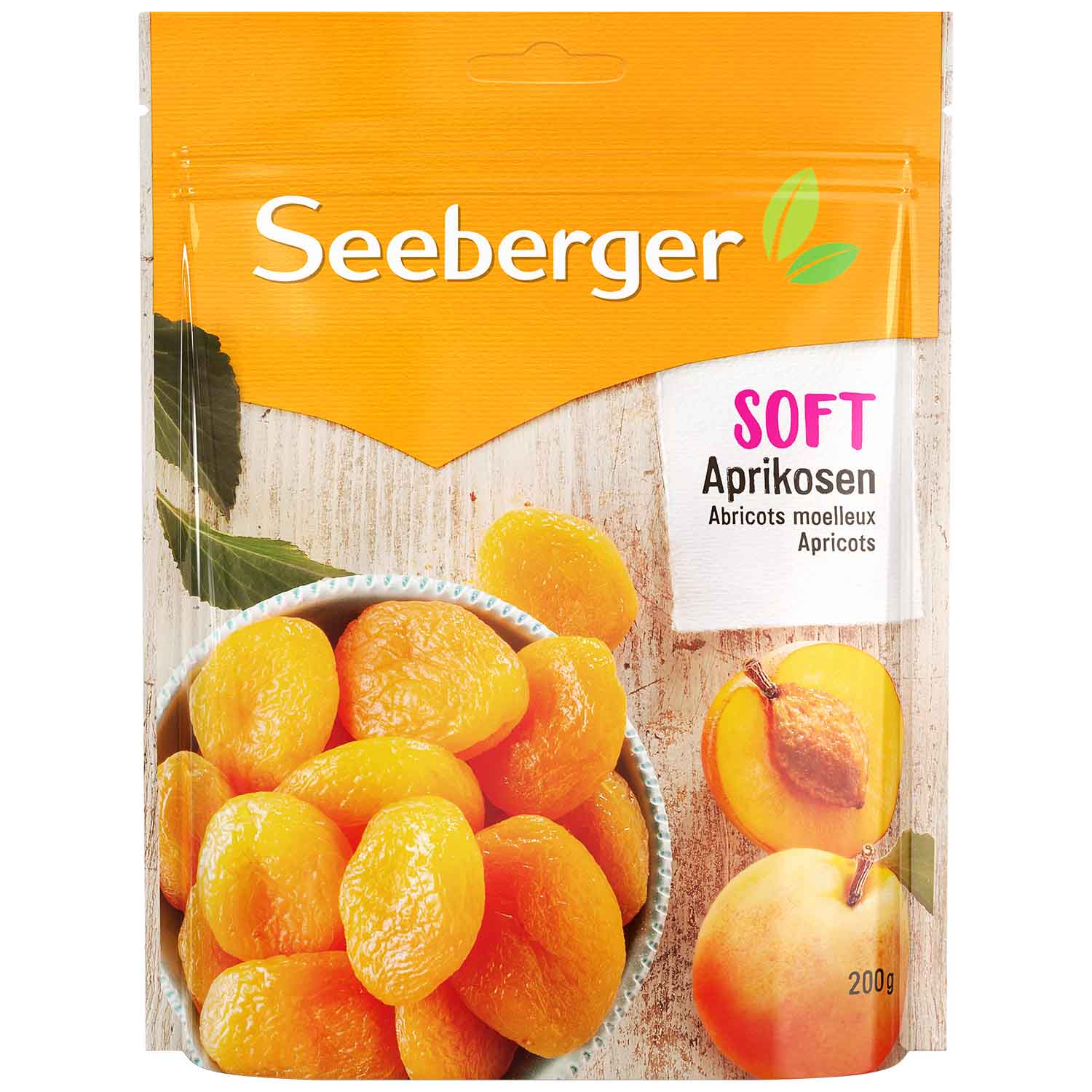 Seeberger Soft Aprikosen 200g