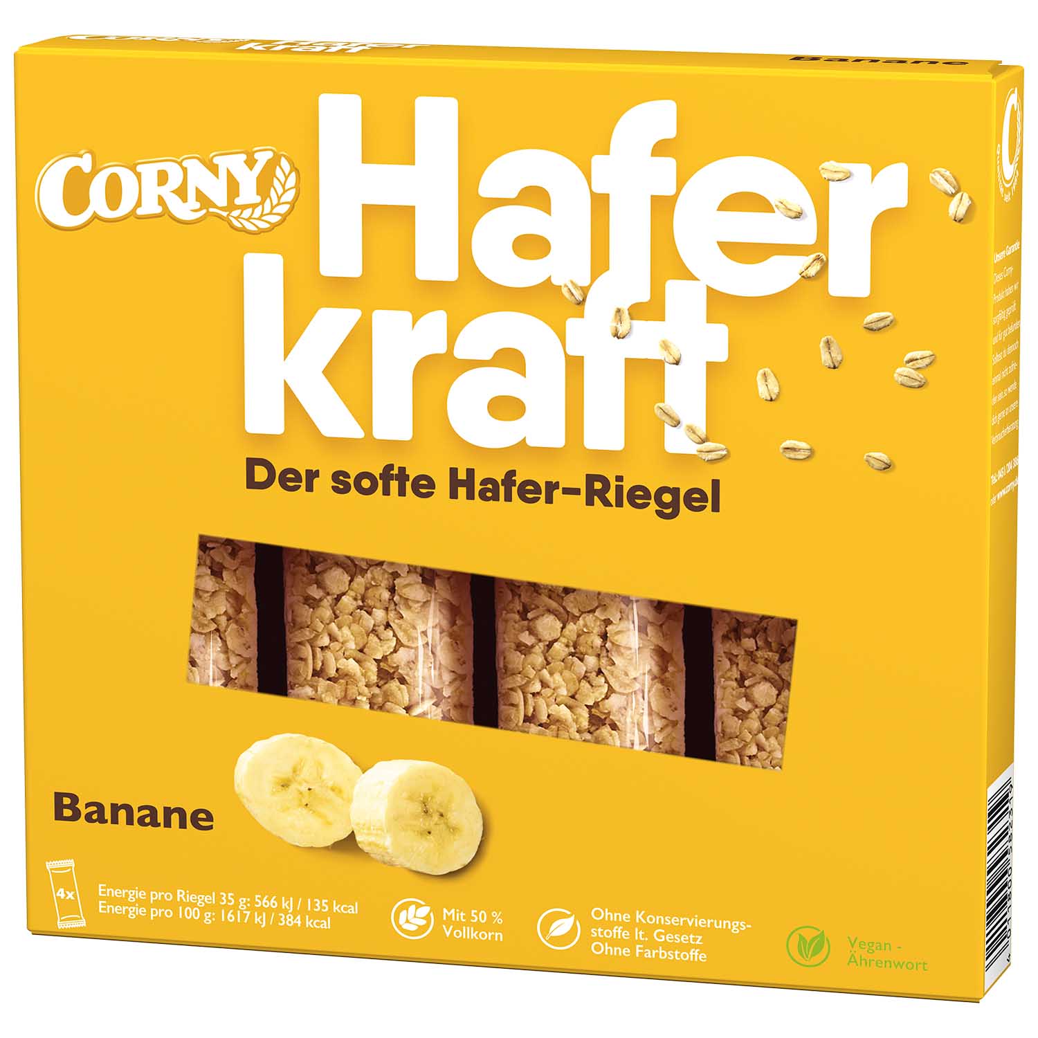 Corny Haferkraft Banane 4x35g