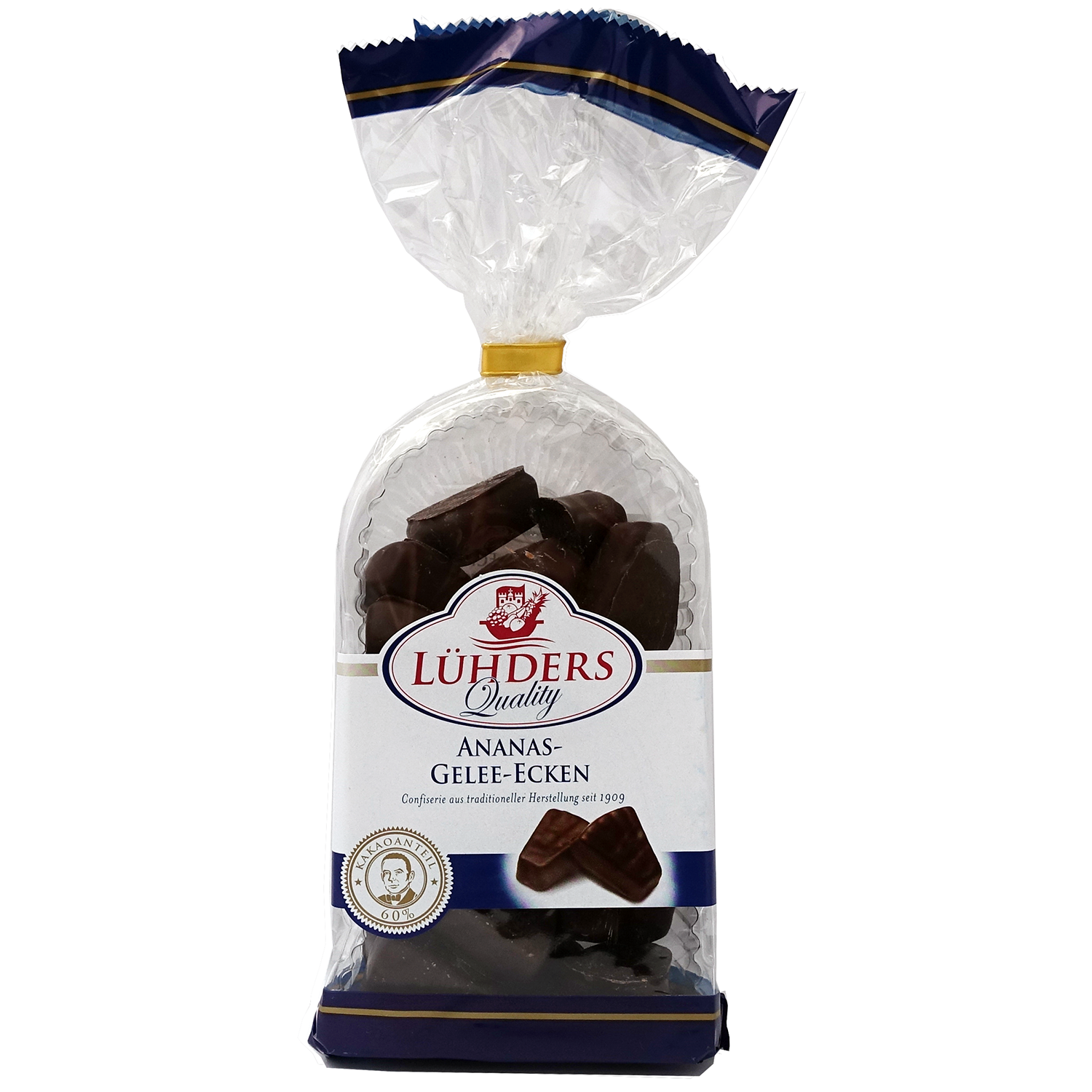 Lühders Ananas-Gelee-Ecken 200g