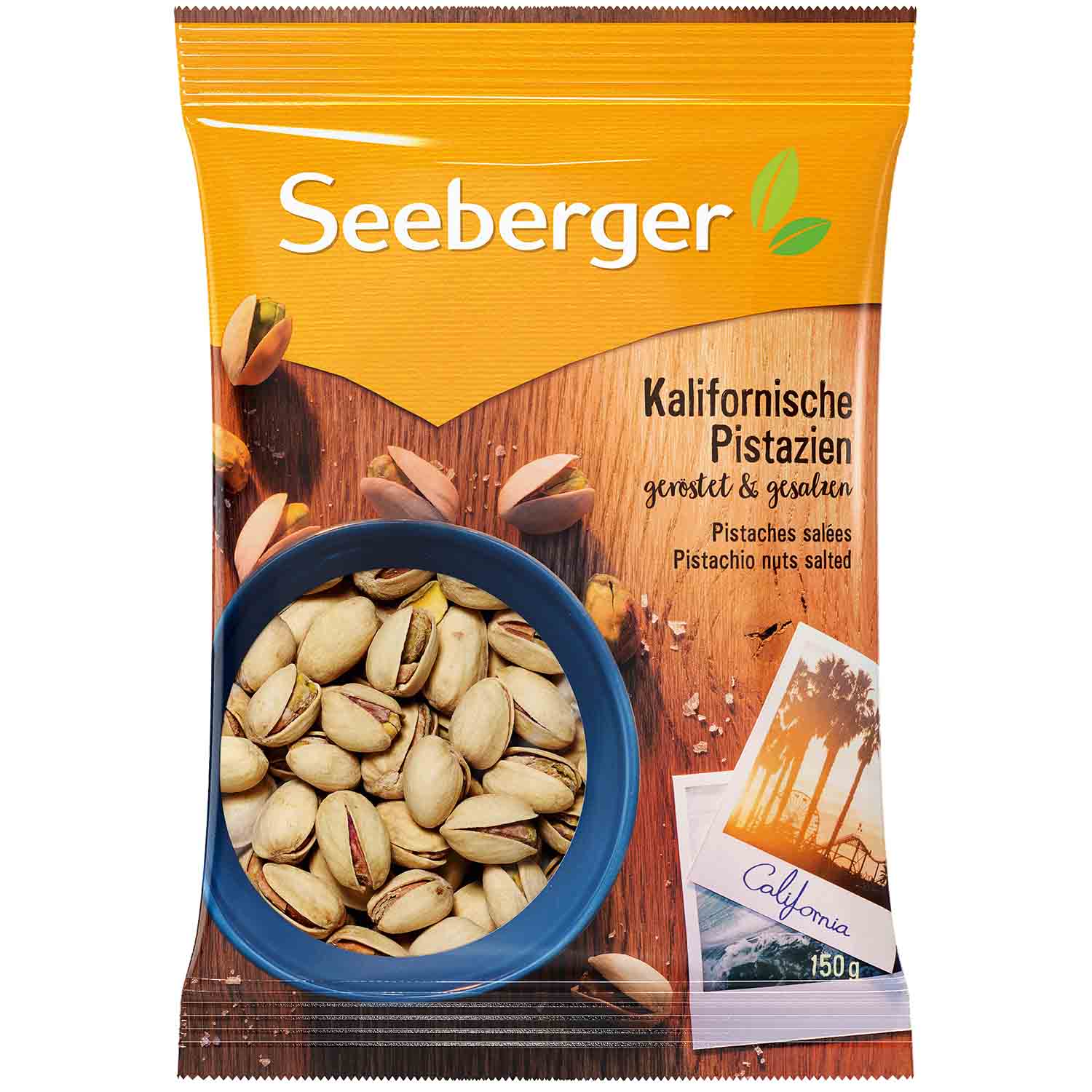 Seeberger Kalifornische Pistazien geröstet & gesalzen 150g