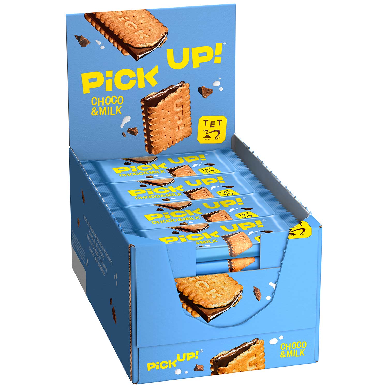 PiCK UP! Choco & Milk 24x28g