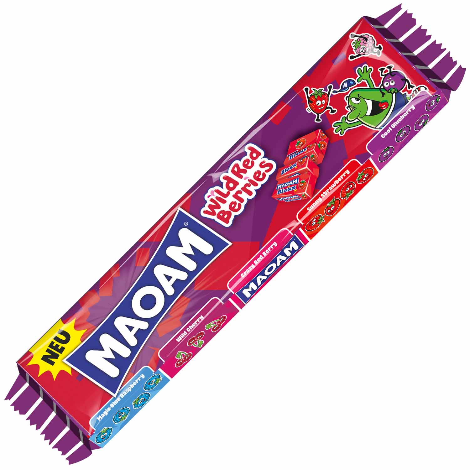 Maoam Bloxx Wild Red Berries 10x5er
