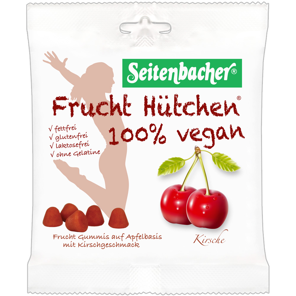 Seitenbacher Frucht Hütchen Kirsche 85g