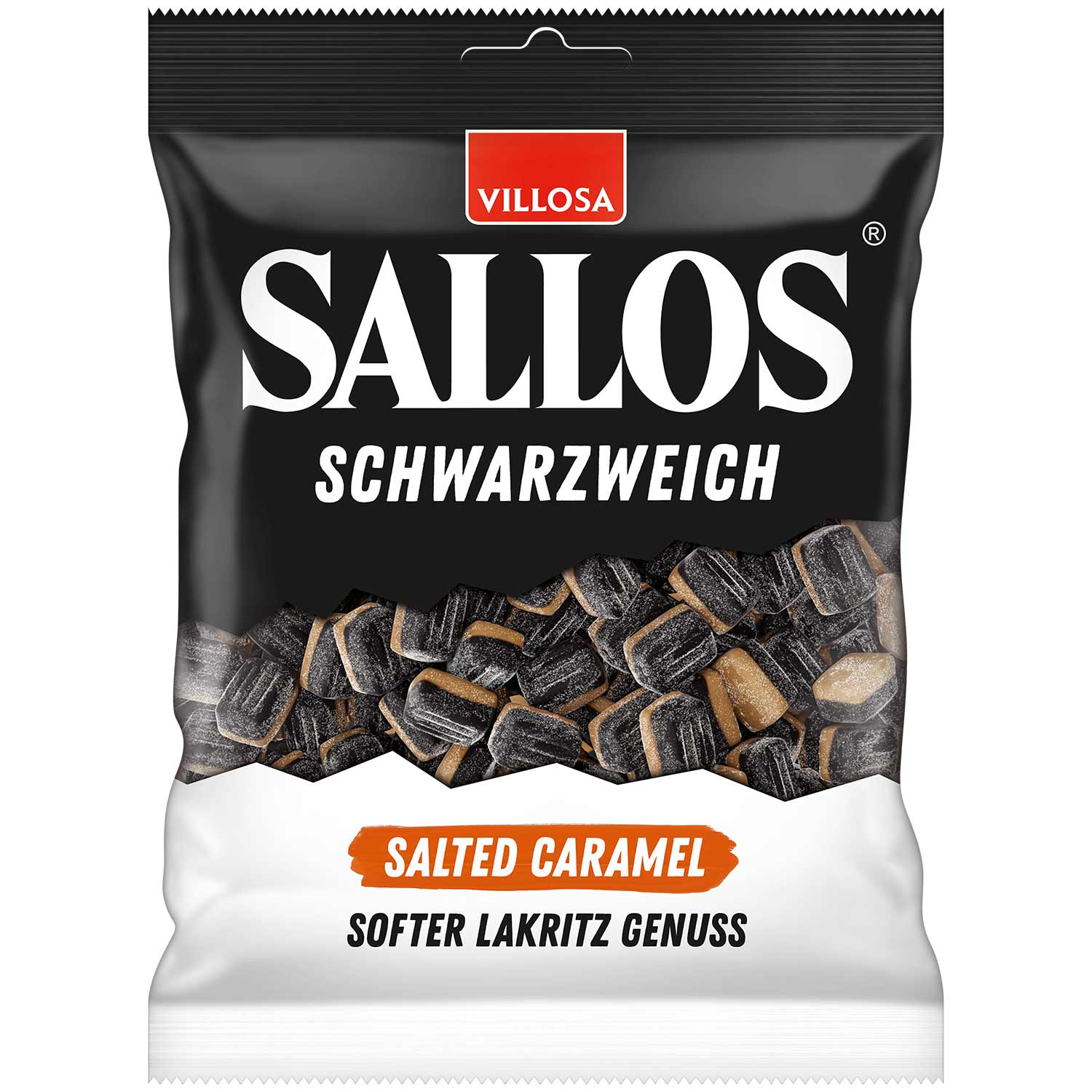 Sallos Schwarzweich Salted Caramel 200g