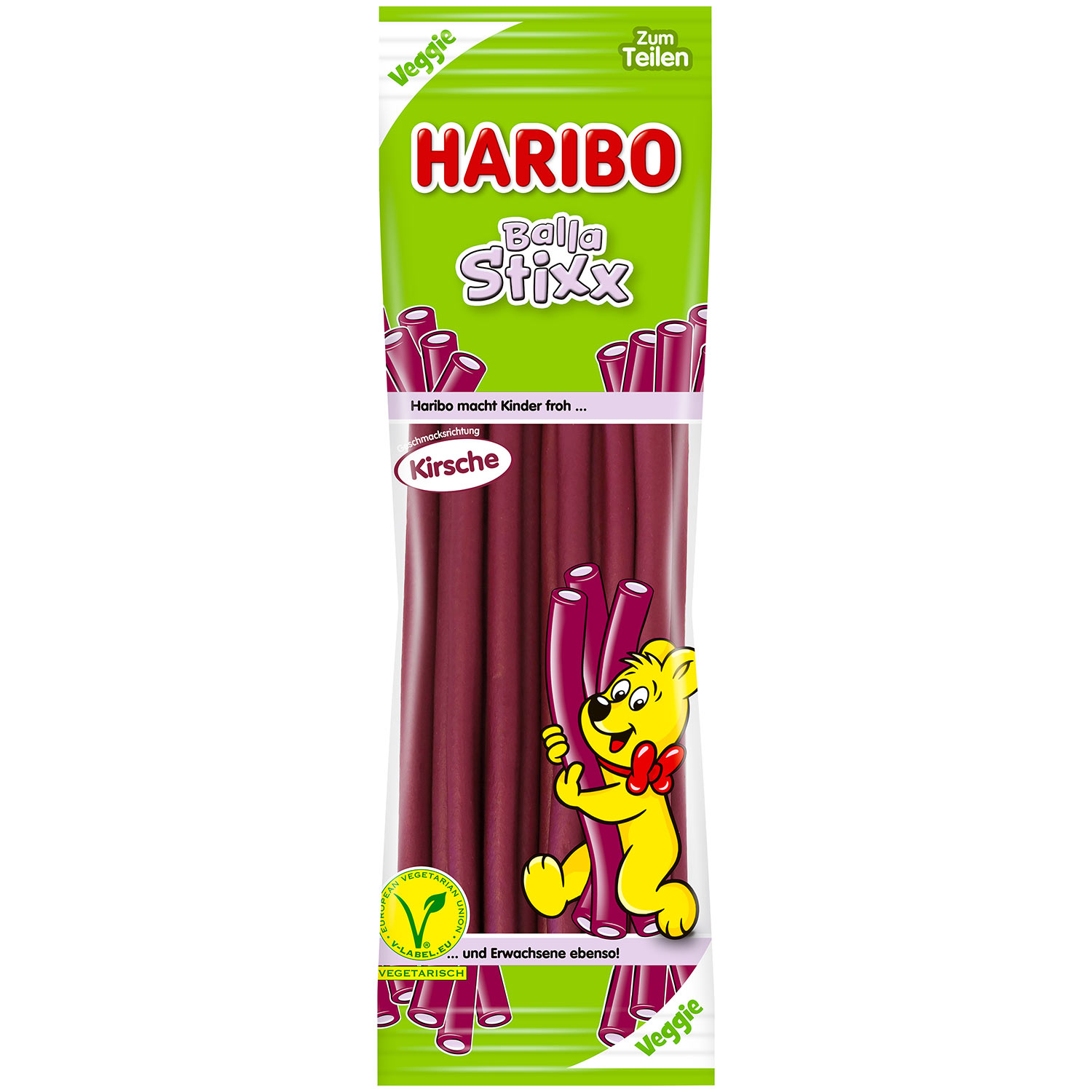 Haribo Balla Stixx Kirsche veggie 200g