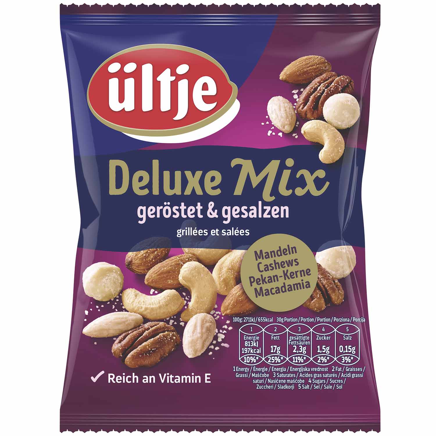ültje Deluxe Mix geröstet & gesalzen 150g