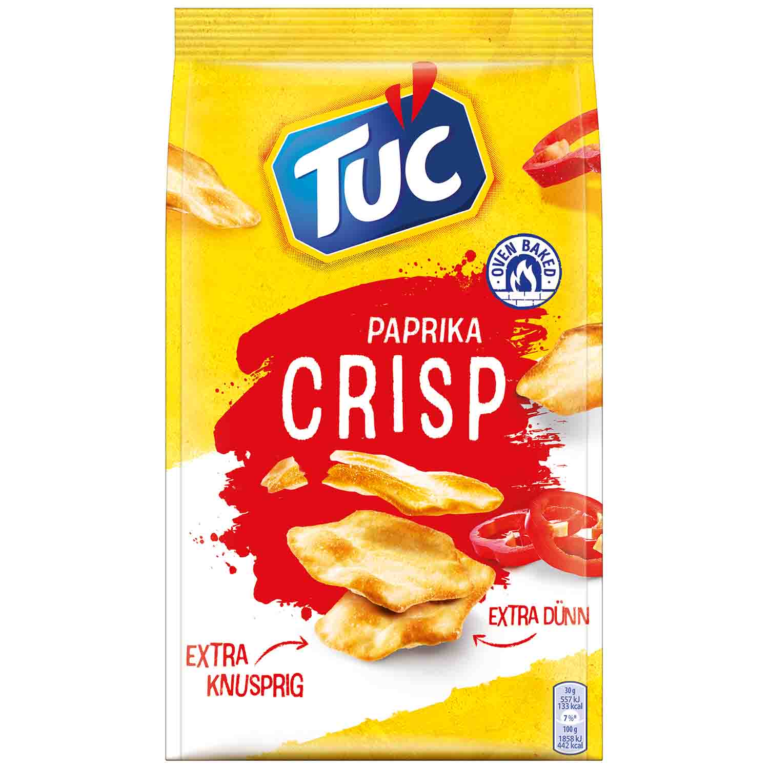 TUC Crisp Paprika 100g