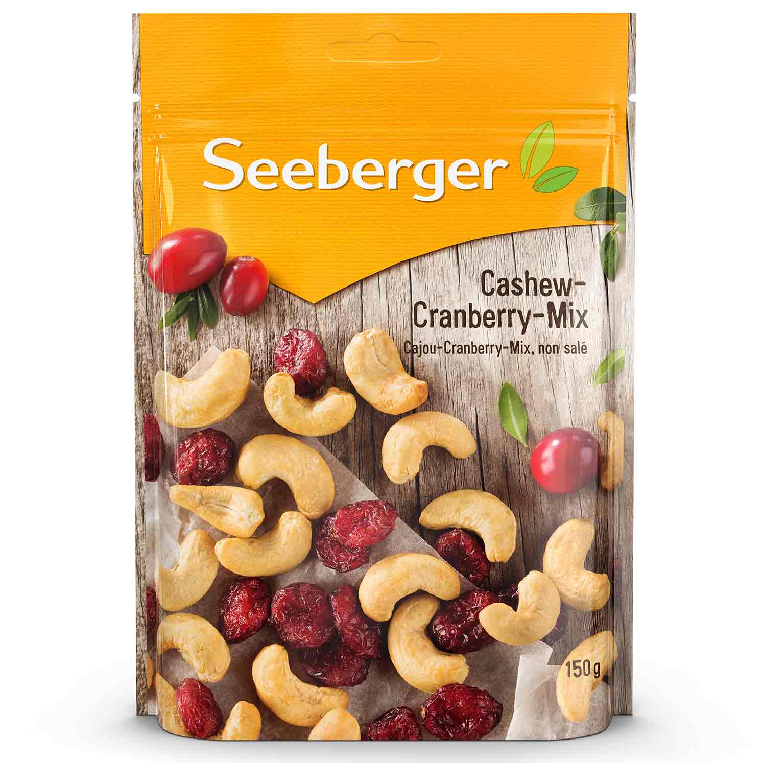 Seeberger Cashew-Cranberry-Mix 150g