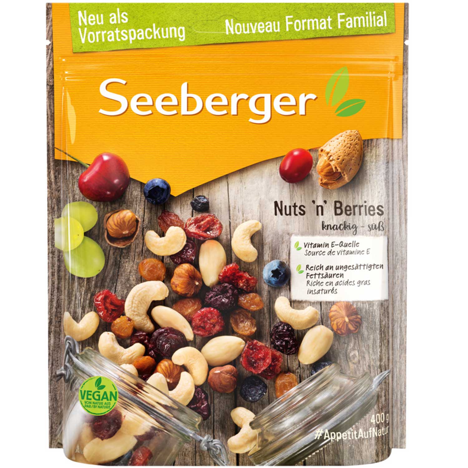 Seeberger Nuts'n' Berries 400g