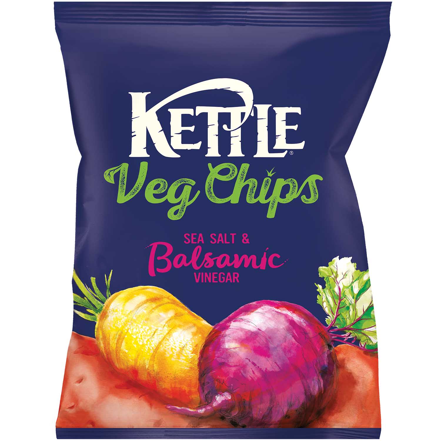 Kettle Veg Chips Sea Salt & Balsamic Vinegar of Modena 100g