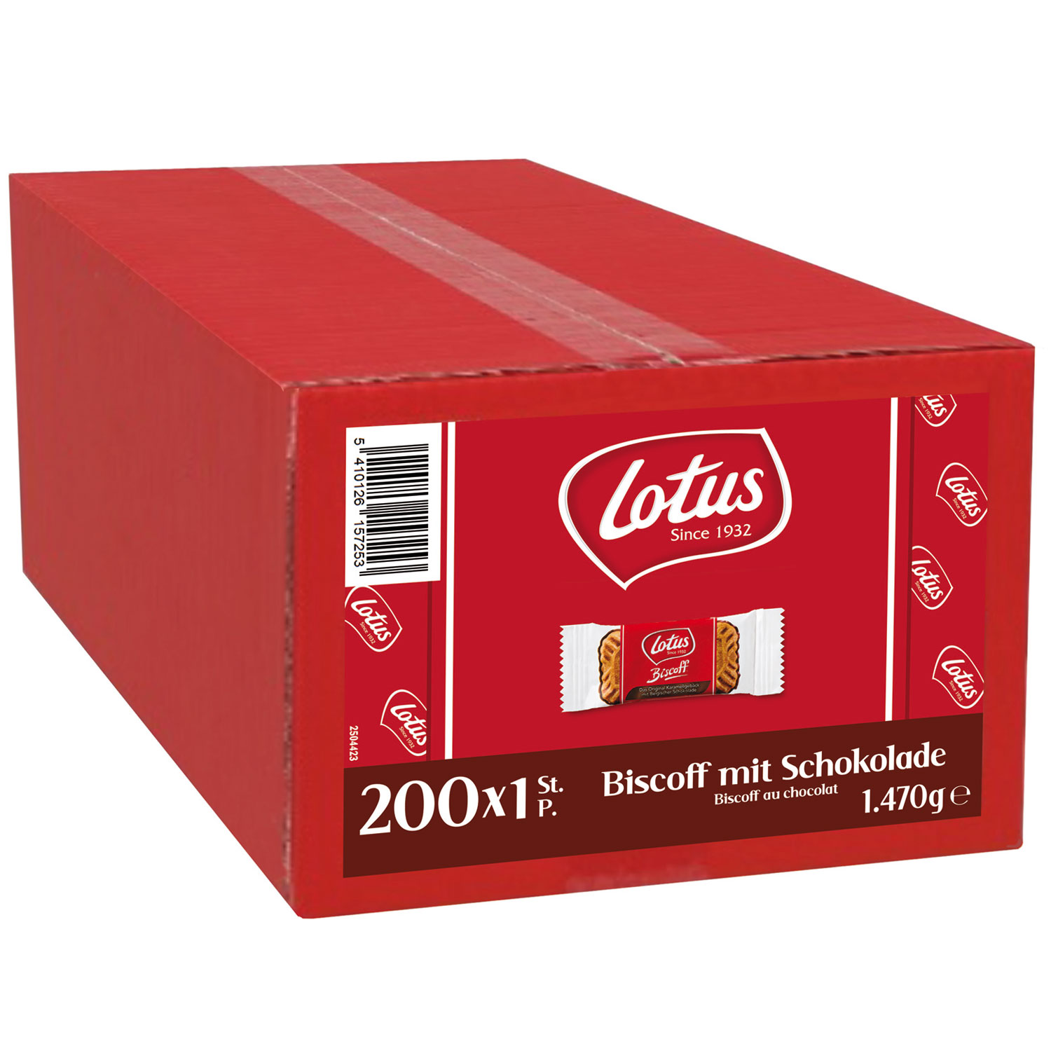 Lotus Biscoff mit Schokolade 200er