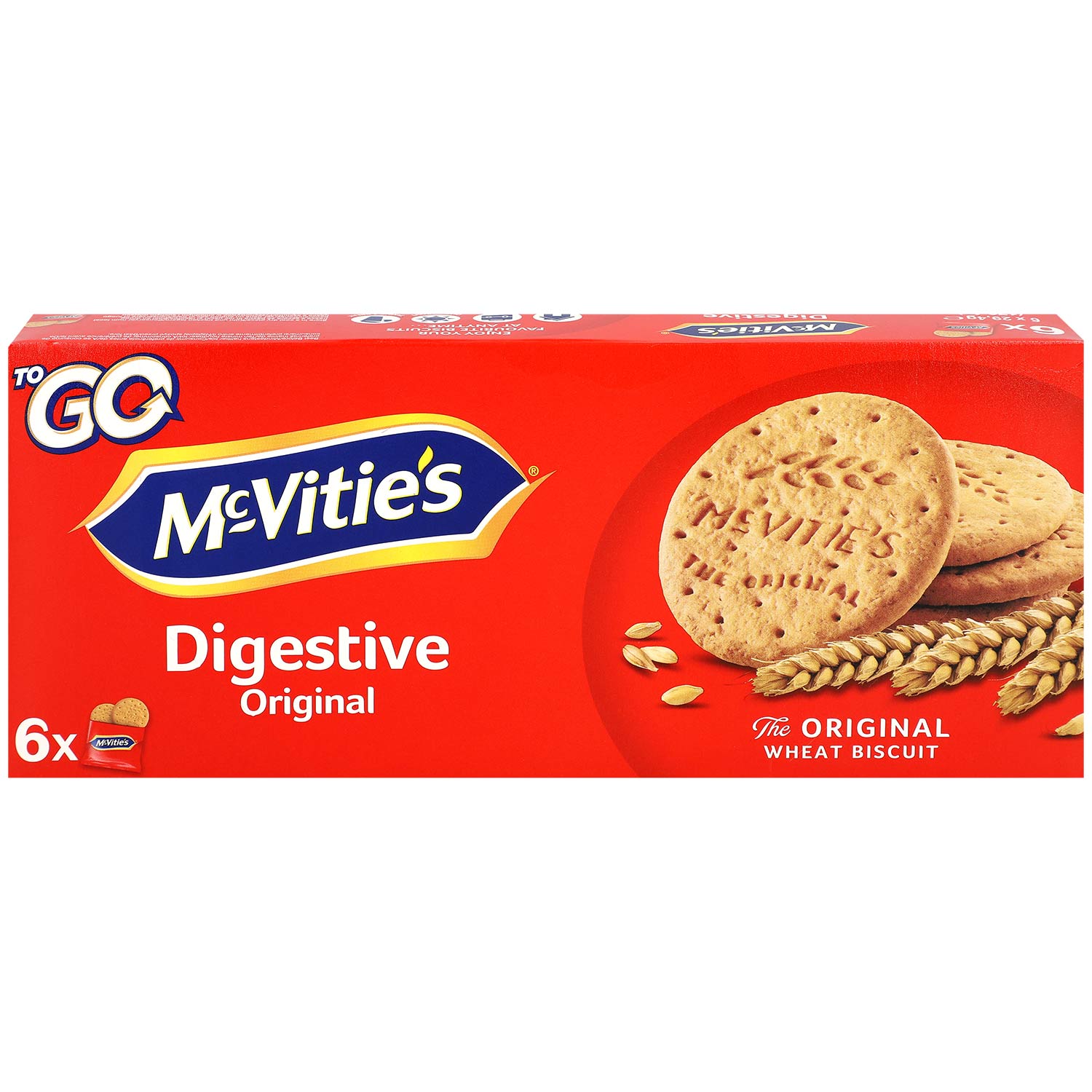McVitie's Digestive Original 6x2er
