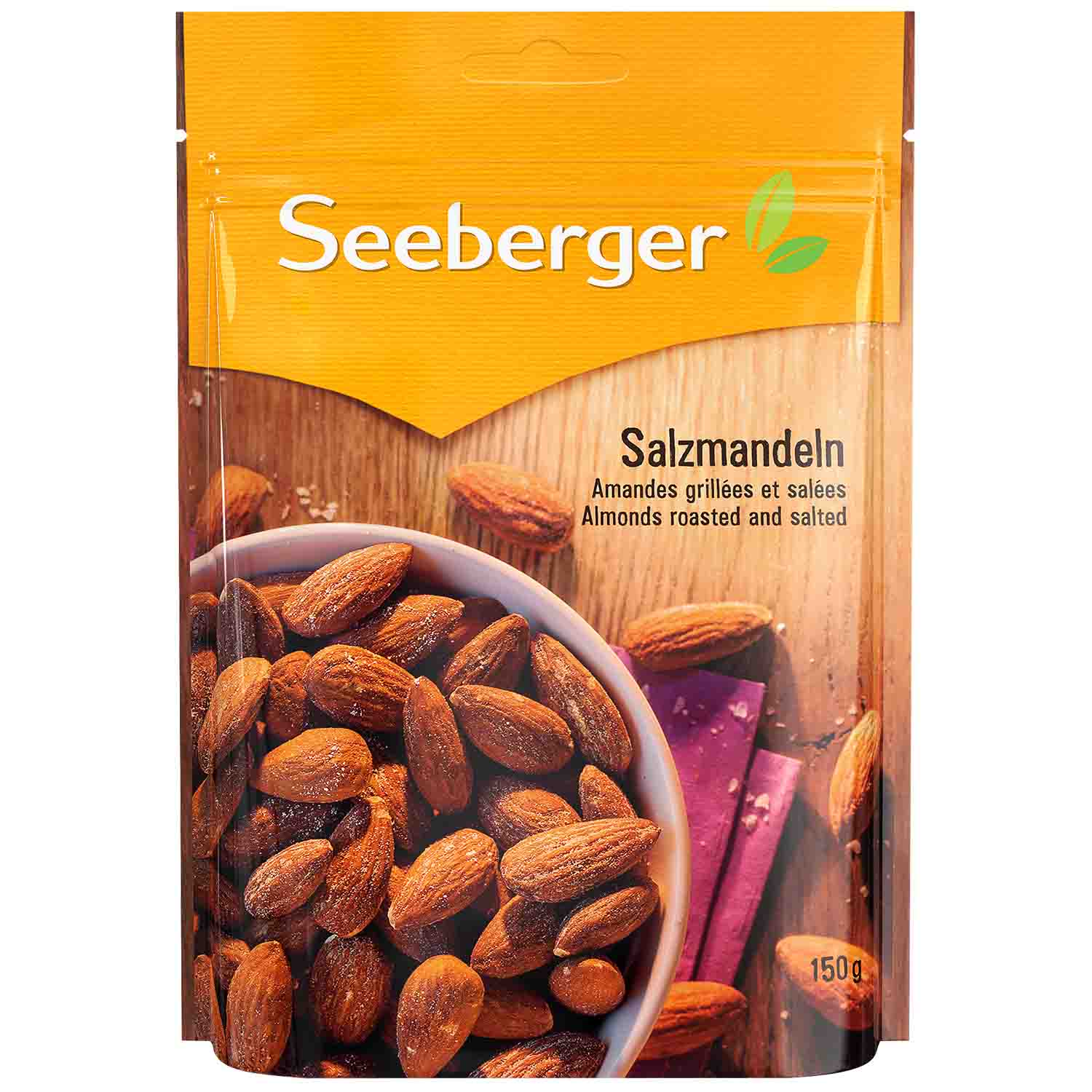 Seeberger Salzmandeln 150g