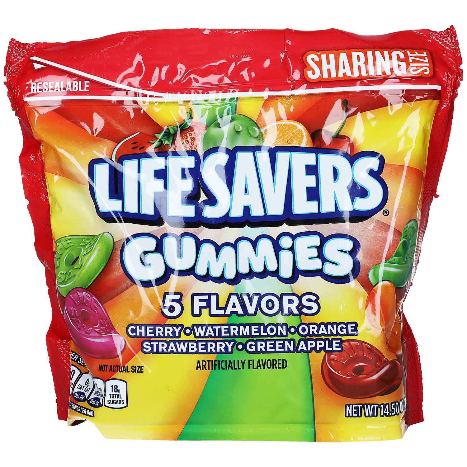 Life Savers Gummies 5 Flavors 411,1g