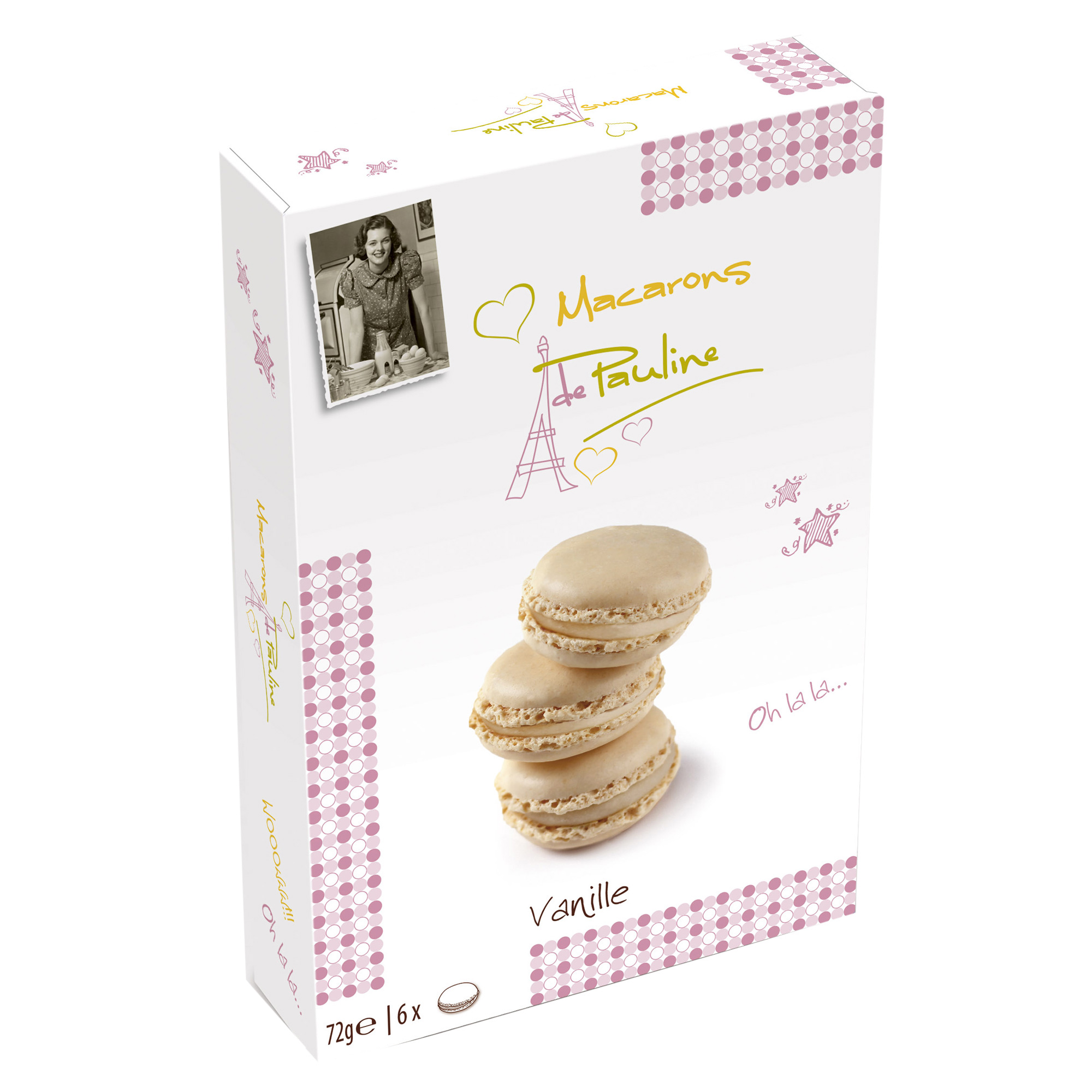 Macarons de Pauline Vanille 72g