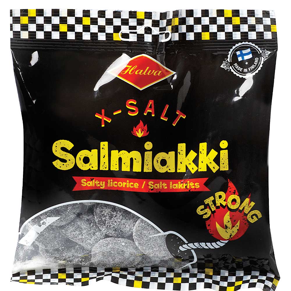 Halva X-Salt Salmiakki Strong 120g