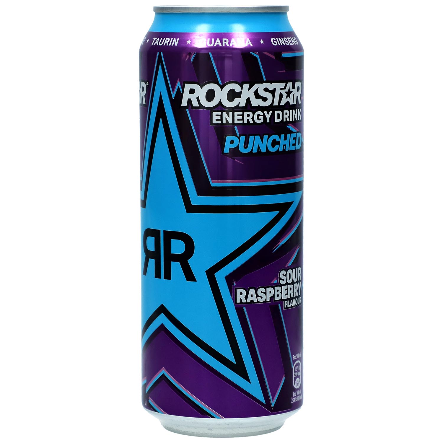 Rockstar Energy Drink Punched Sour Raspberry 500ml
