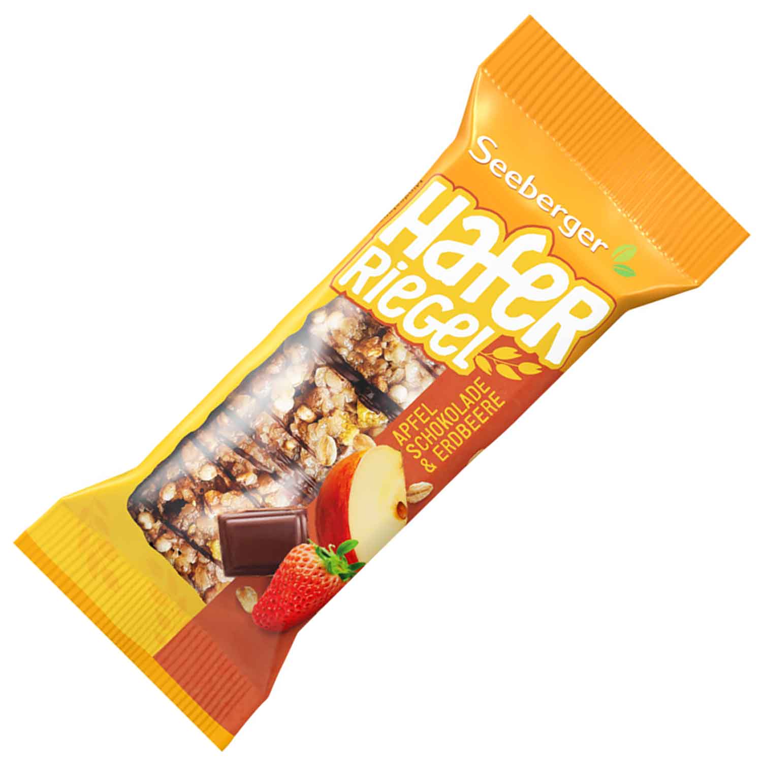 Seeberger Haferriegel Apfel Schokolade & Erdbeere 50g