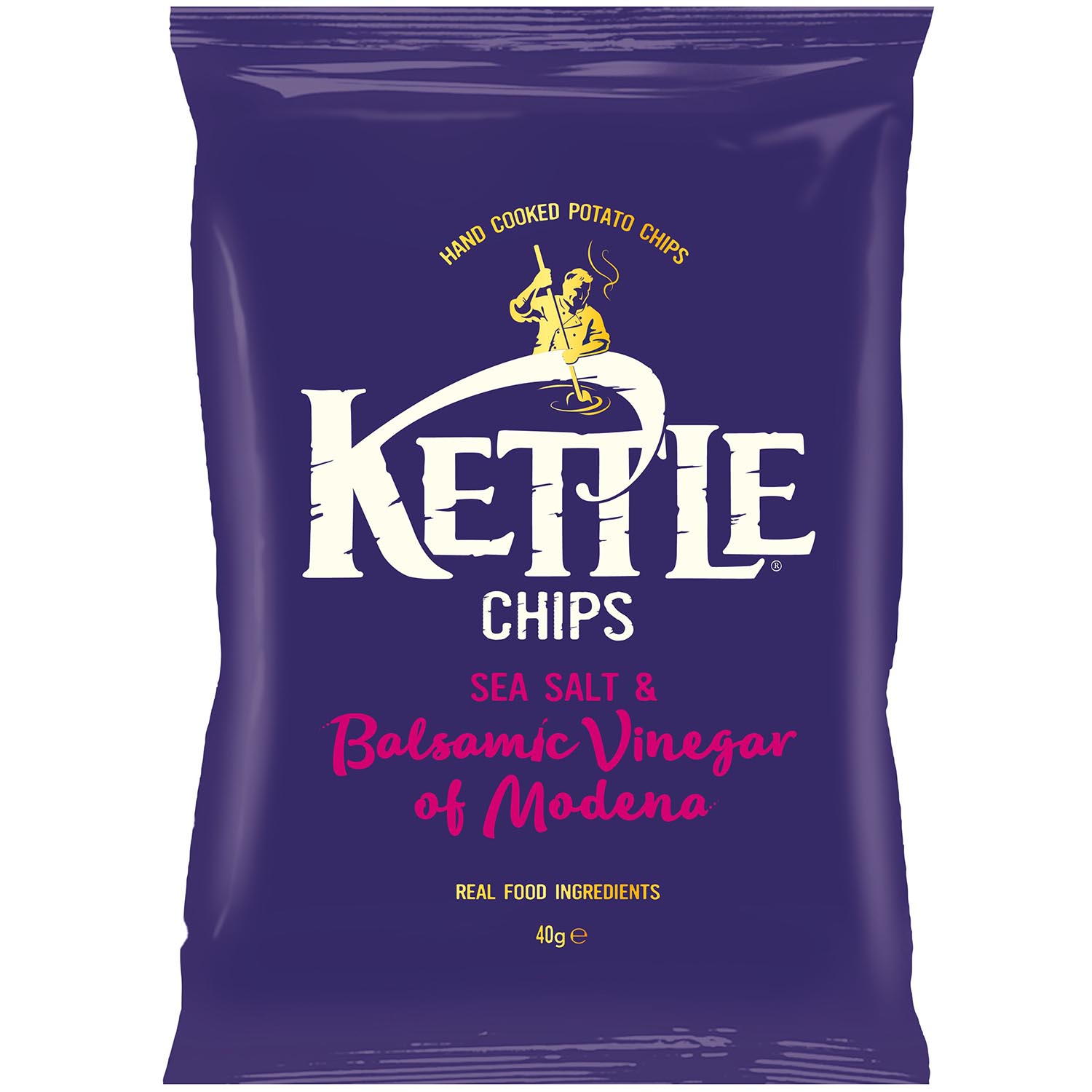 Kettle Chips Sea Salt & Balsamic Vinegar of Modena 40g