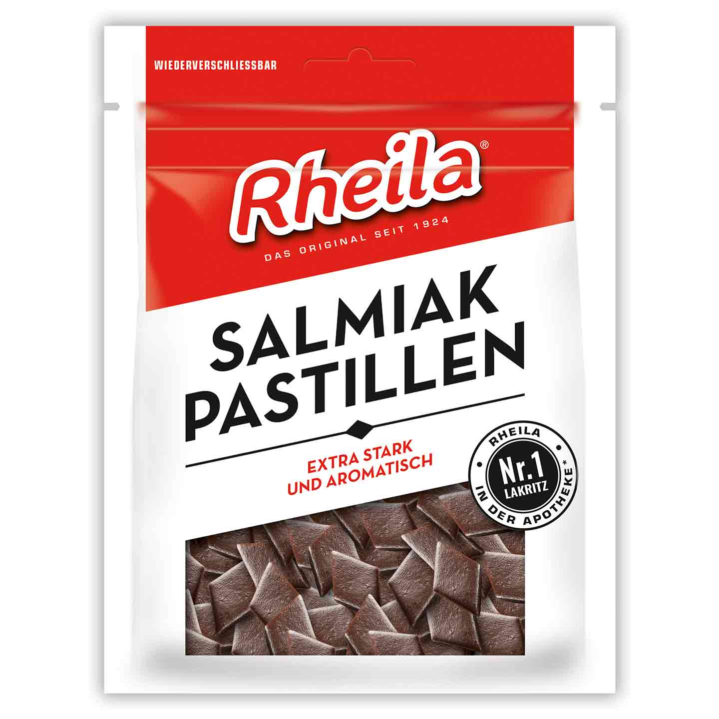 Rheila Salmiak Pastillen 90g