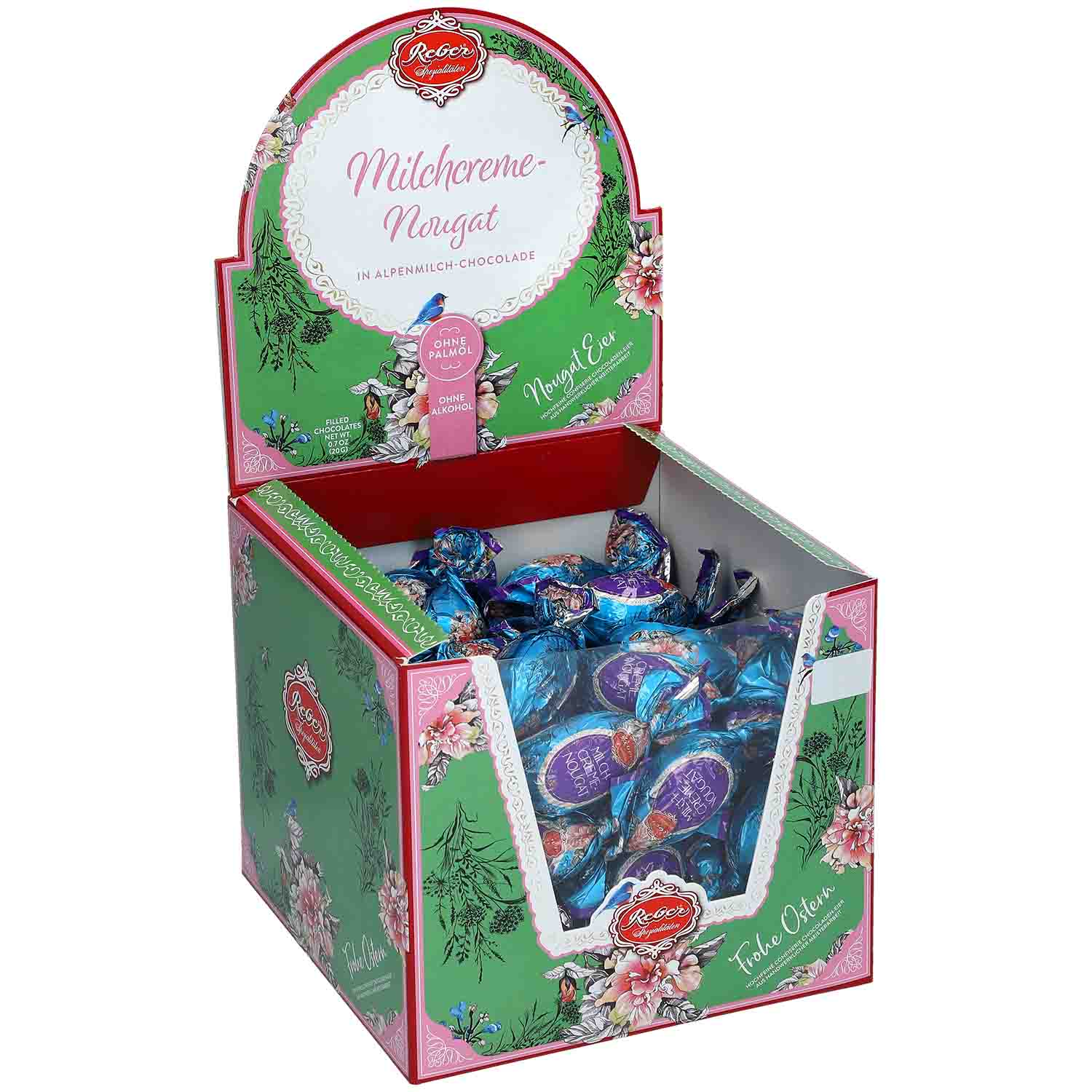 Reber Milchcreme-Nougat-Eier 75er