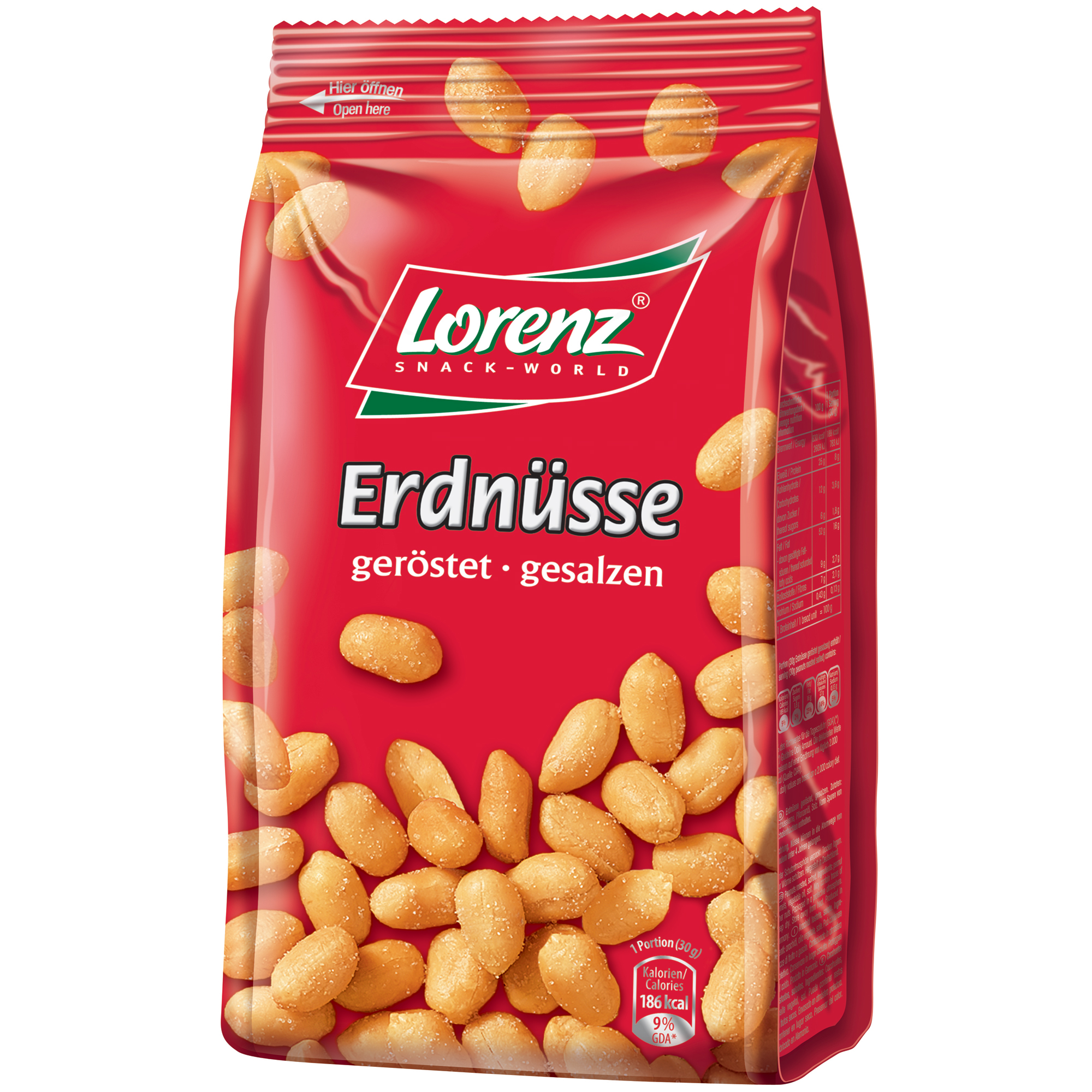 Lorenz Erdnüsse geröstet und gesalzen 200g