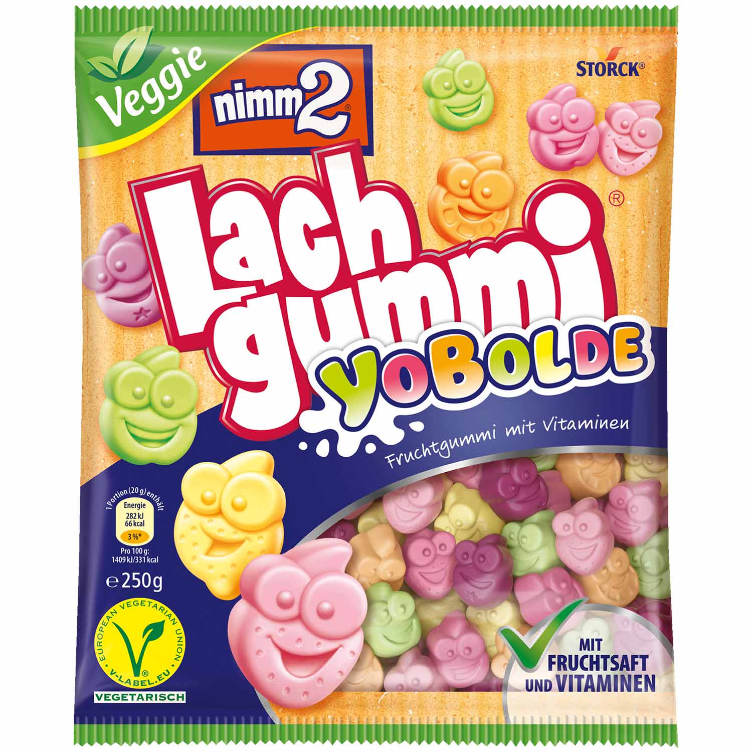 nimm2 Lachgummi YoBolde 250g