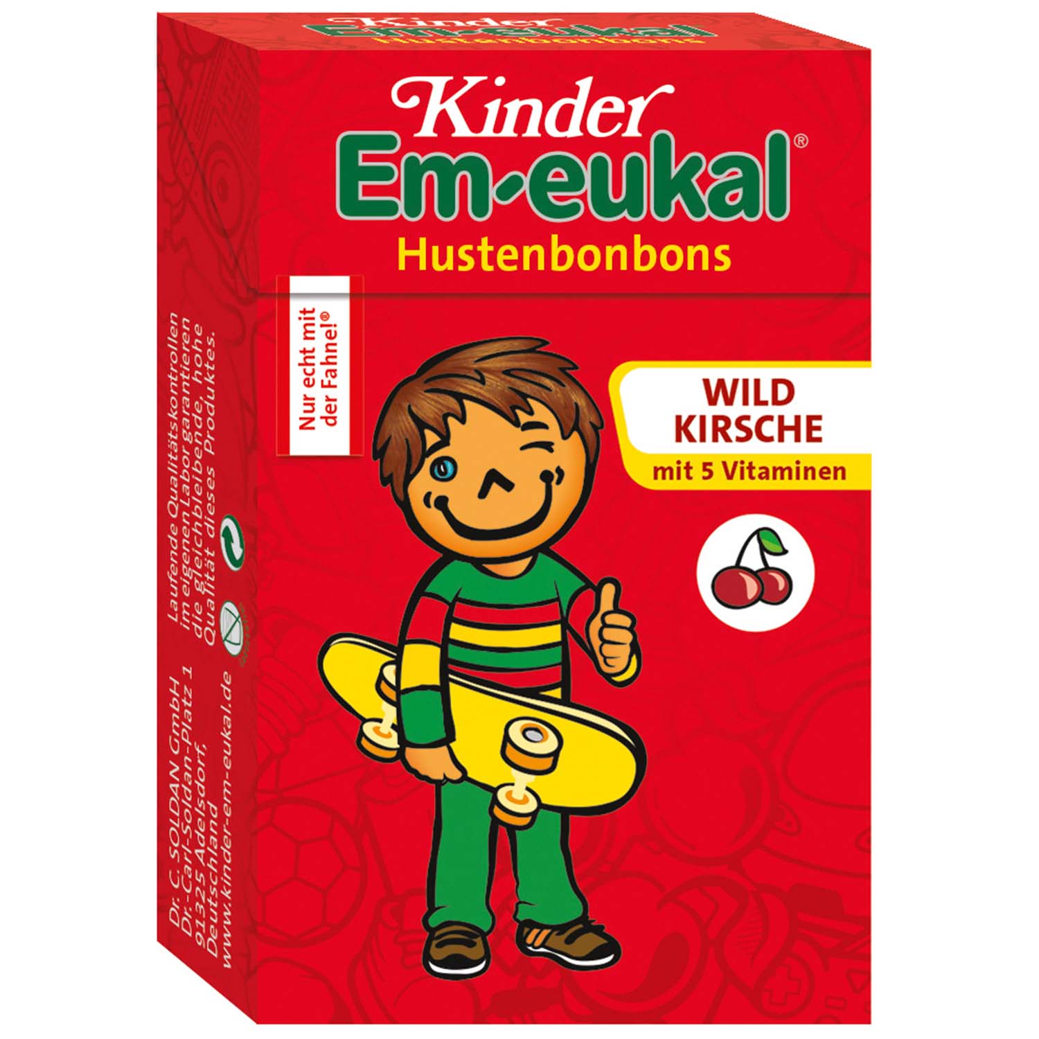 Kinder Em-eukal Hustenbonbons Wildkirsche 40g