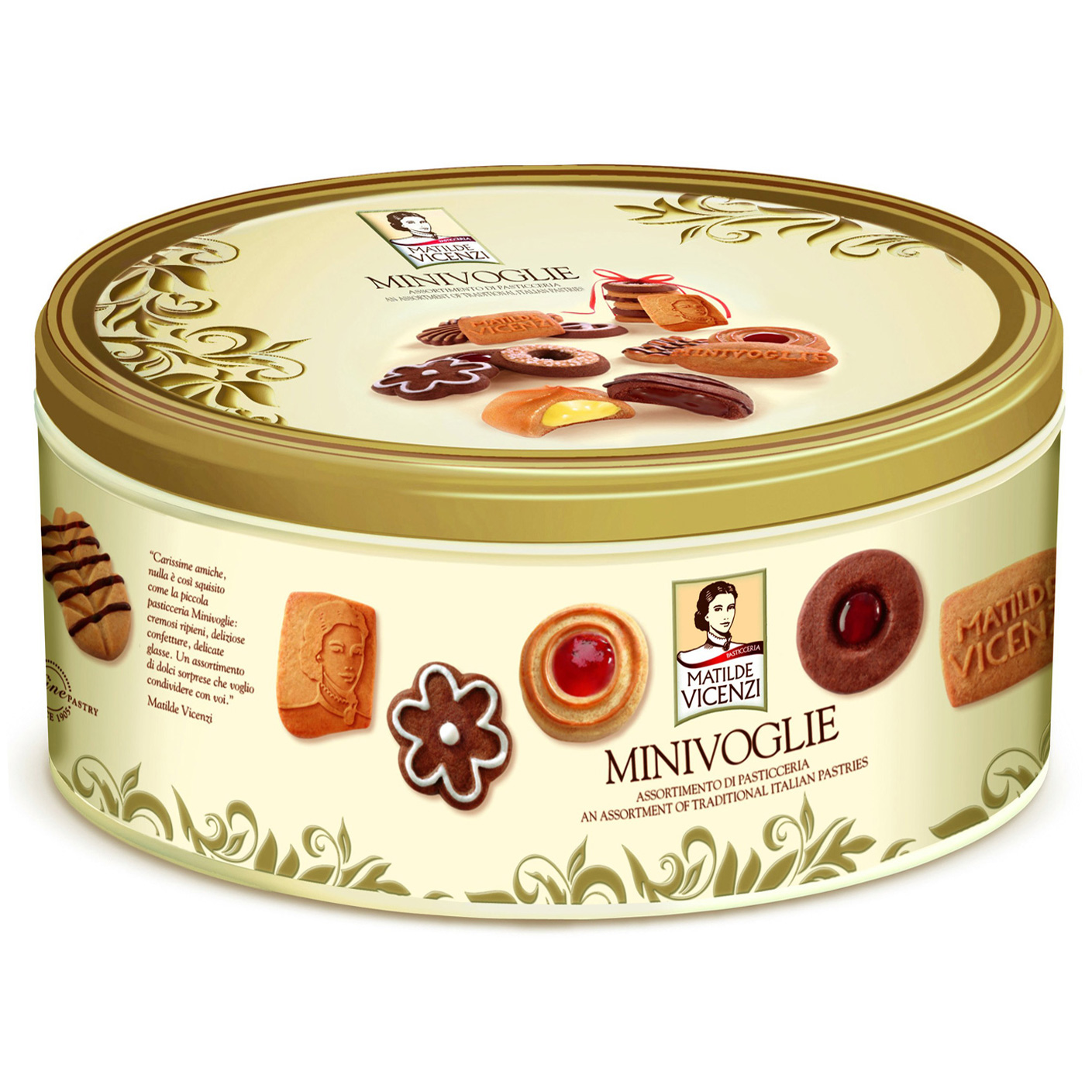 Matilde Vicenzi Minivoglie Fine Selected Assorted Cookies 500g