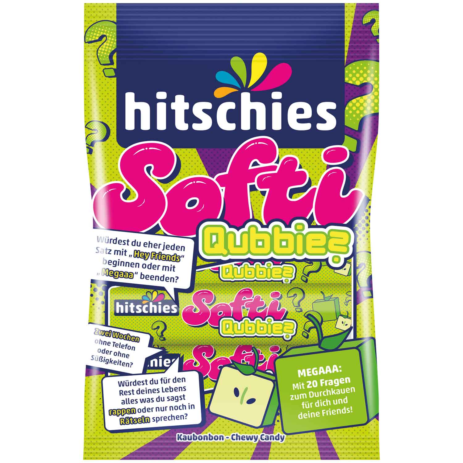 hitschies Softi Qubbies Apfel 80g