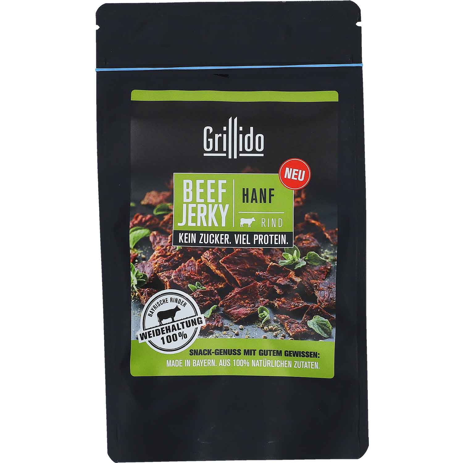 Grillido Beef Jerky Hanf 30g