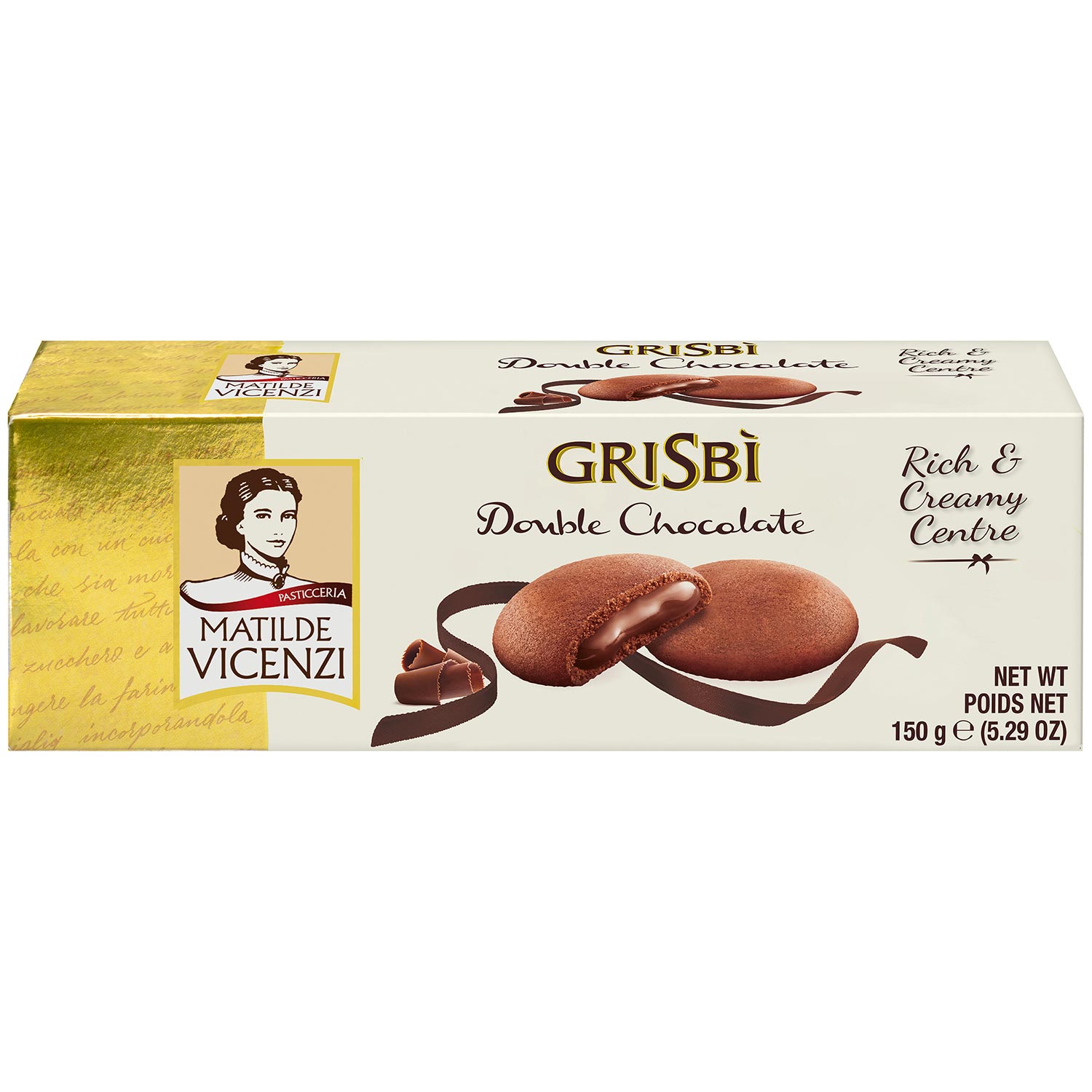 Matilde Vicenzi Grisbi Double Chocolate 150g