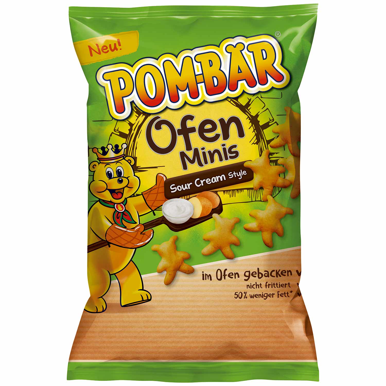 Pom-Bär Ofen Minis Sour Cream Style 80g